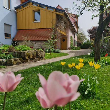Ferienwohnung Wiesenhof Neuhof an der Zenn Bagian luar foto