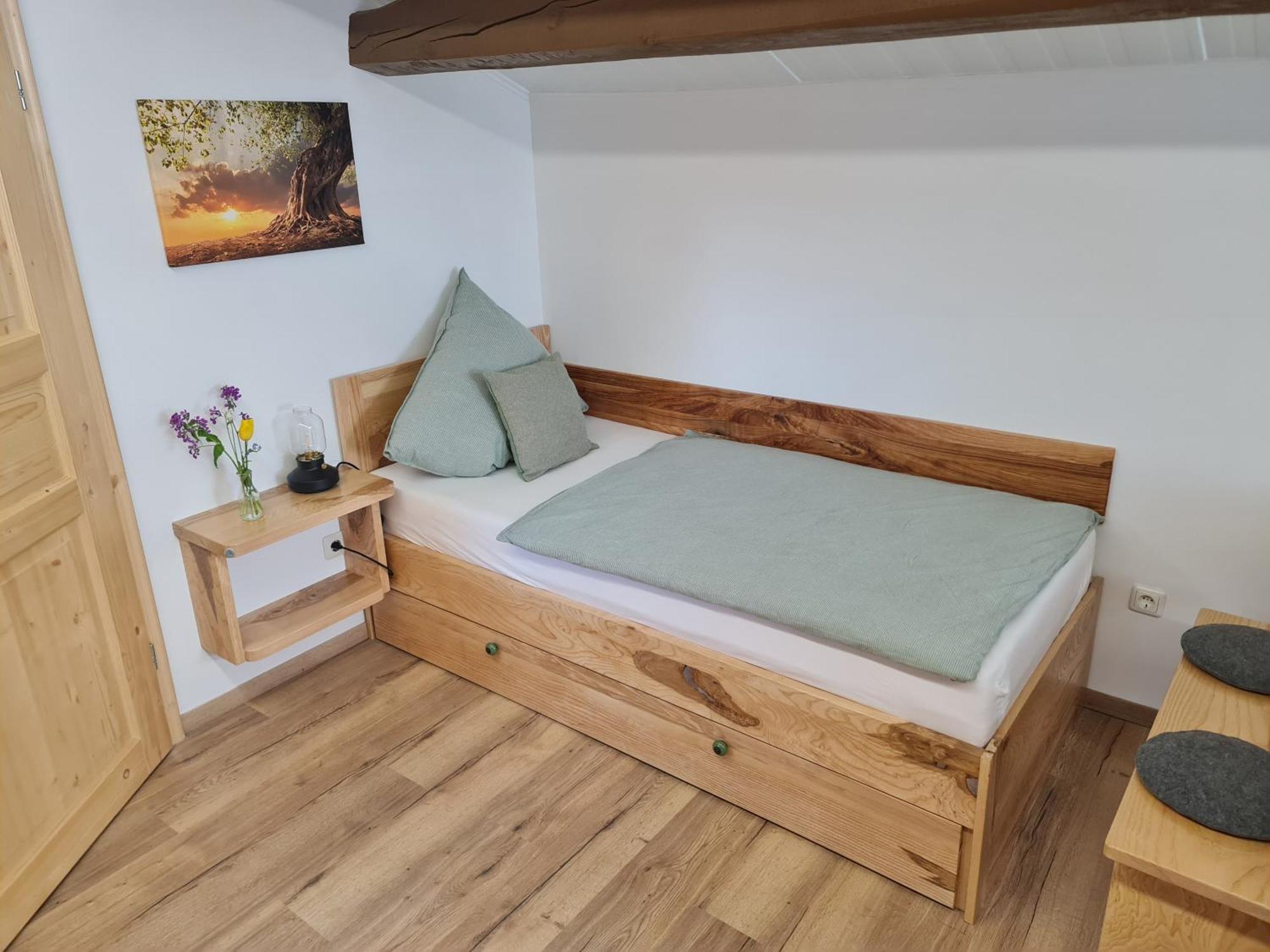 Ferienwohnung Wiesenhof Neuhof an der Zenn Bagian luar foto