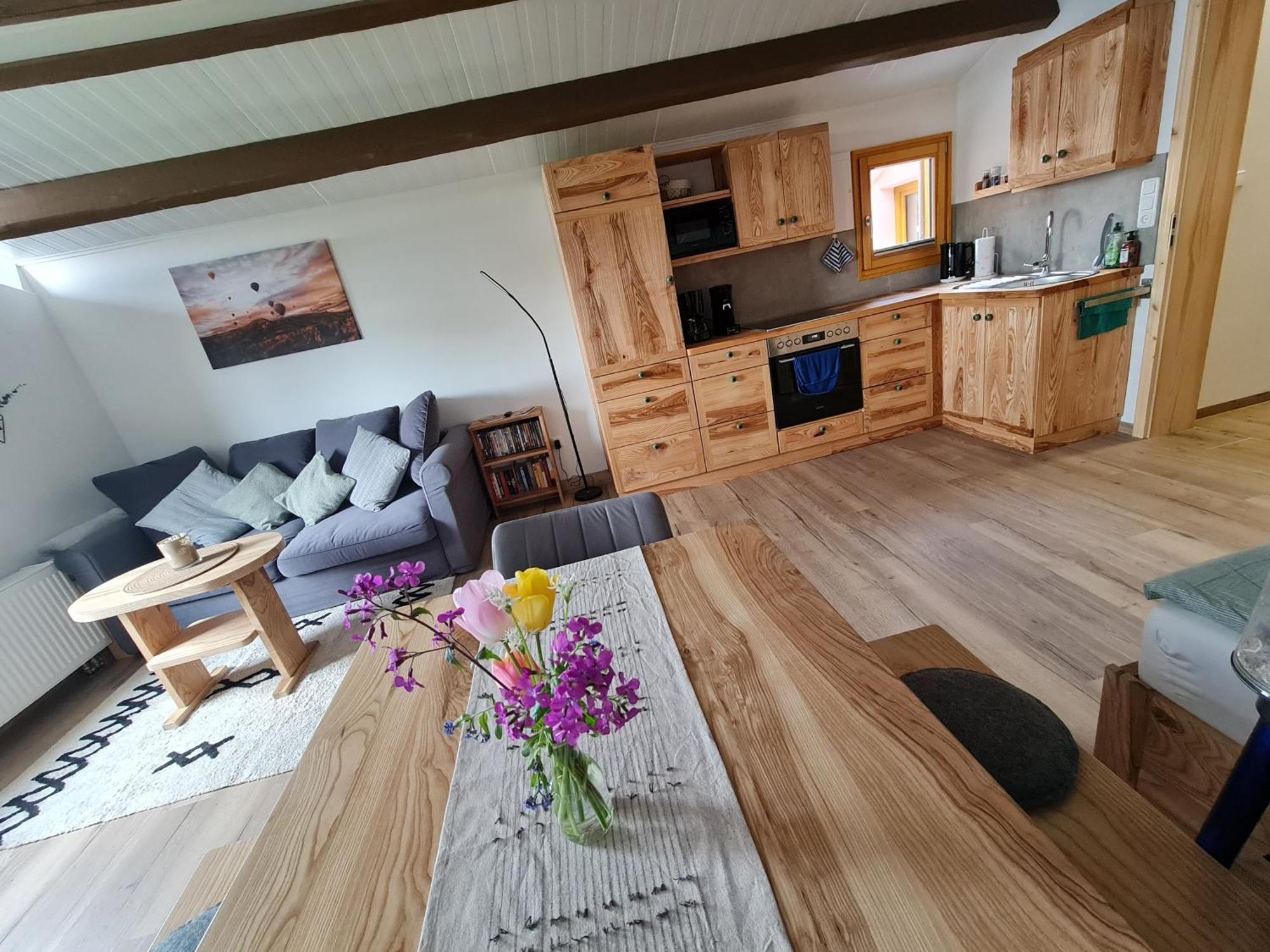 Ferienwohnung Wiesenhof Neuhof an der Zenn Bagian luar foto