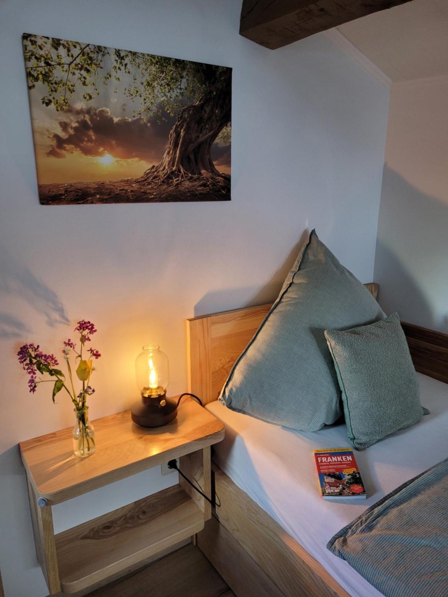 Ferienwohnung Wiesenhof Neuhof an der Zenn Bagian luar foto