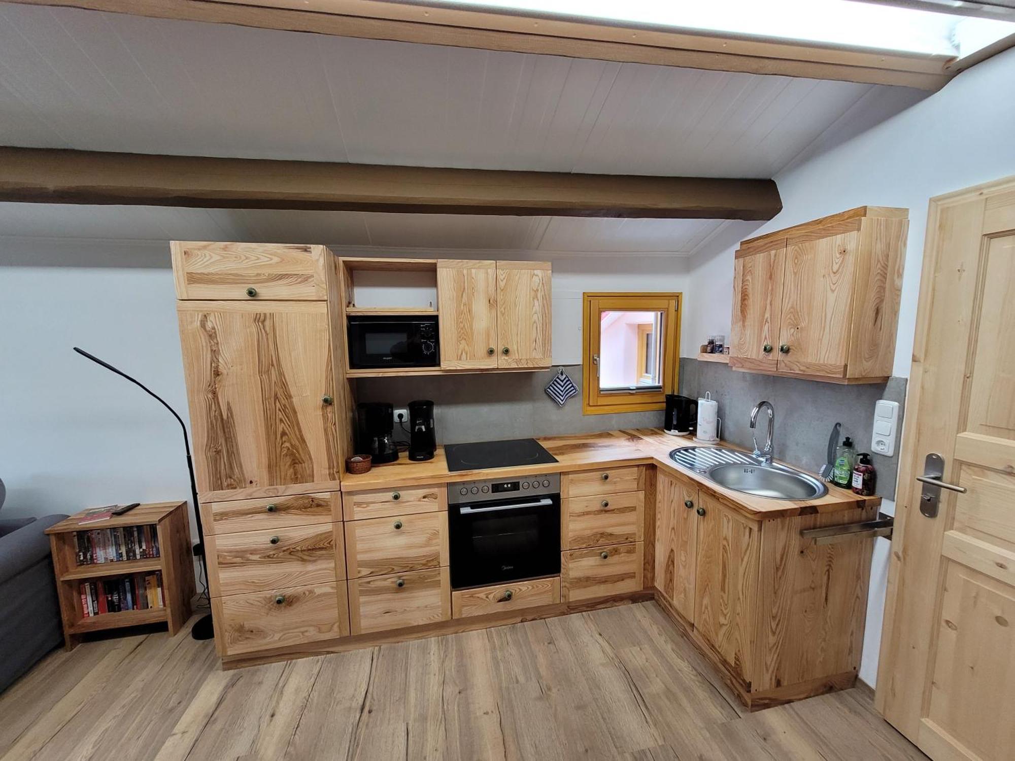 Ferienwohnung Wiesenhof Neuhof an der Zenn Bagian luar foto