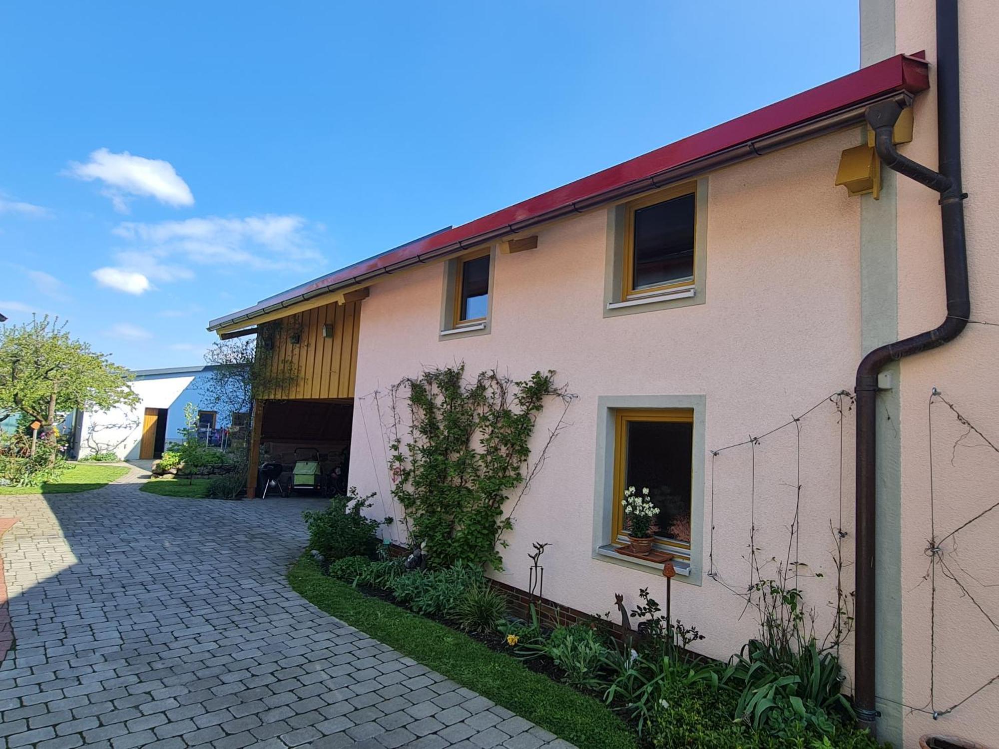Ferienwohnung Wiesenhof Neuhof an der Zenn Bagian luar foto