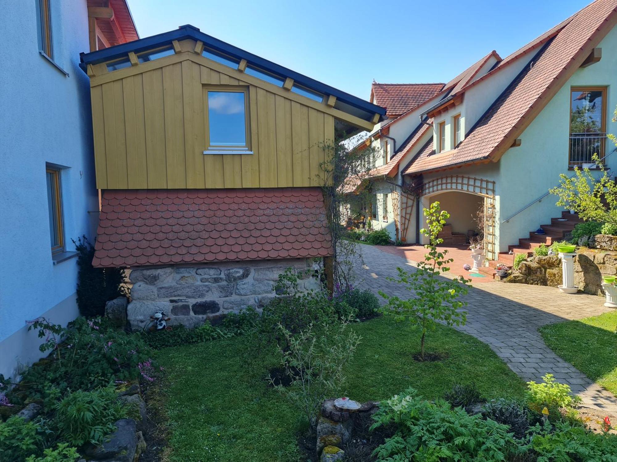 Ferienwohnung Wiesenhof Neuhof an der Zenn Bagian luar foto
