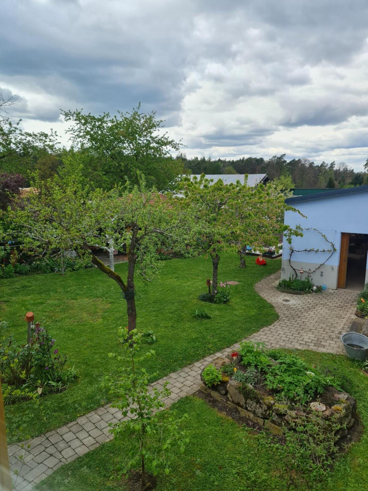 Ferienwohnung Wiesenhof Neuhof an der Zenn Bagian luar foto