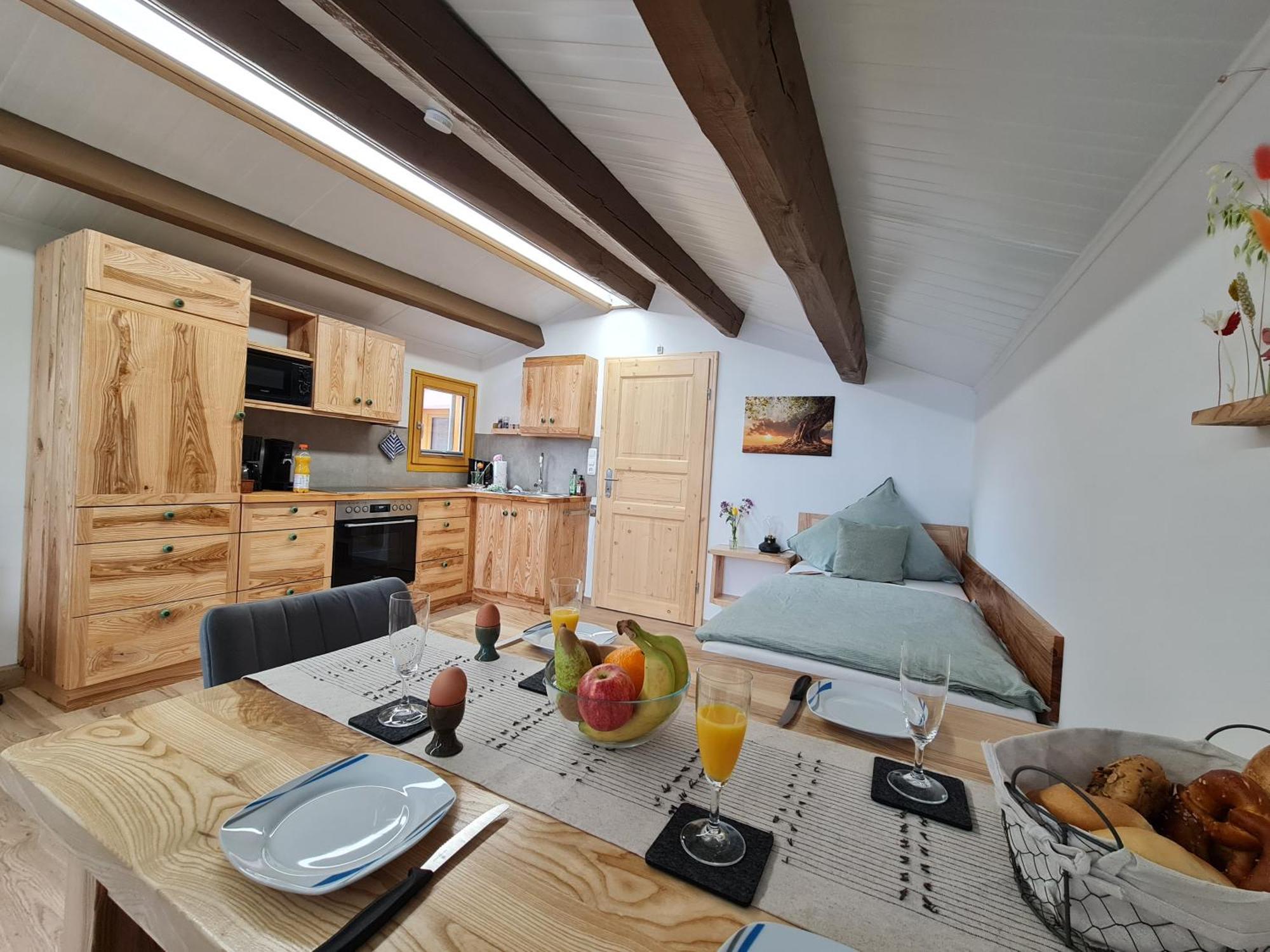 Ferienwohnung Wiesenhof Neuhof an der Zenn Bagian luar foto